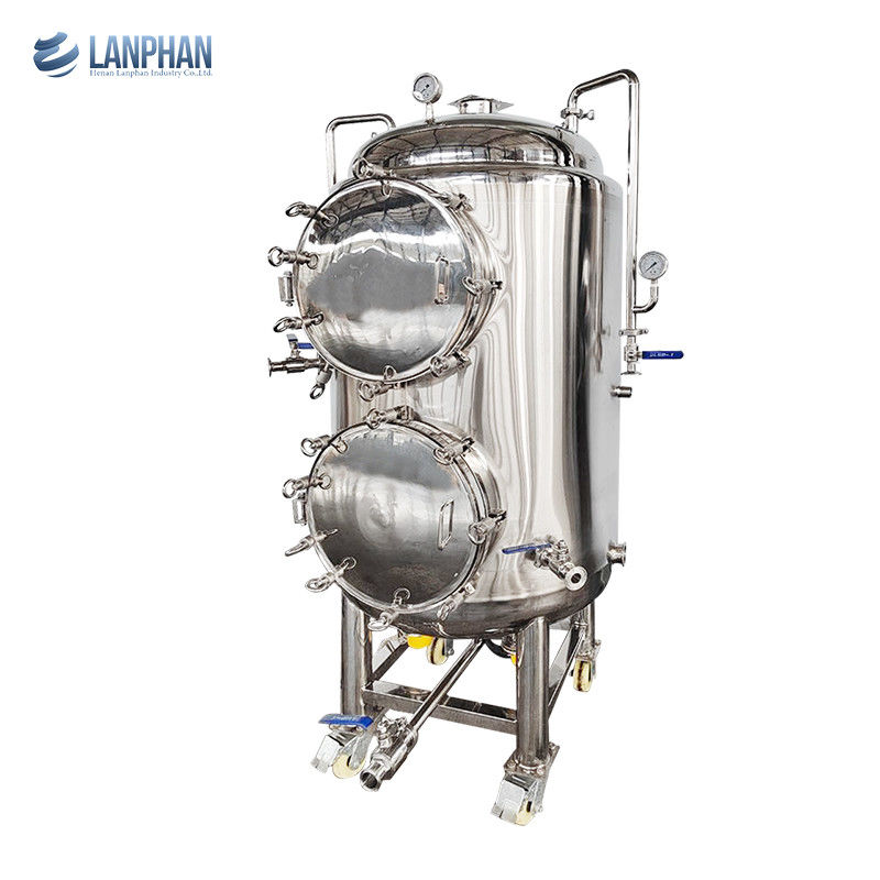 220V 단일 단계 수직 오토클라브 증기 살균기 330L 용량 및 15PSI 작업 압력