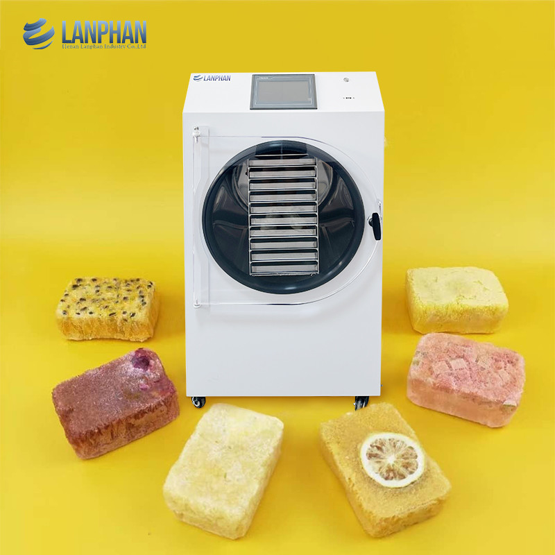 10 트레이 진공 냉동 건조기 캔디 과일 차 우유 식품 냉동 건조기 가정용