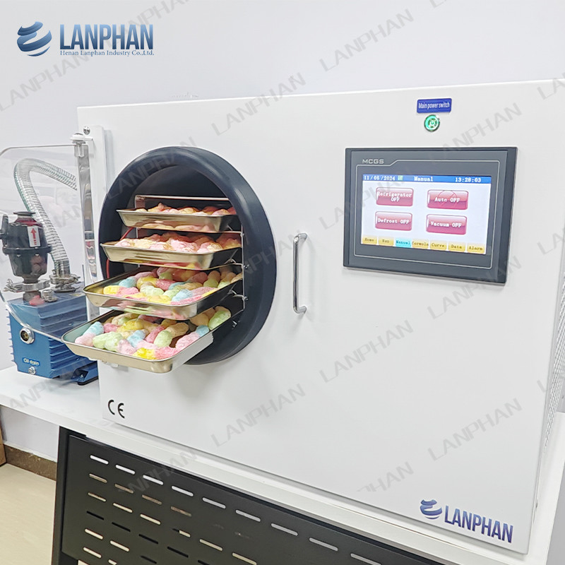 2-3kg/배치 과일 채소 우유 주스 커피 건조기 기계 냉각 건조기 가정용