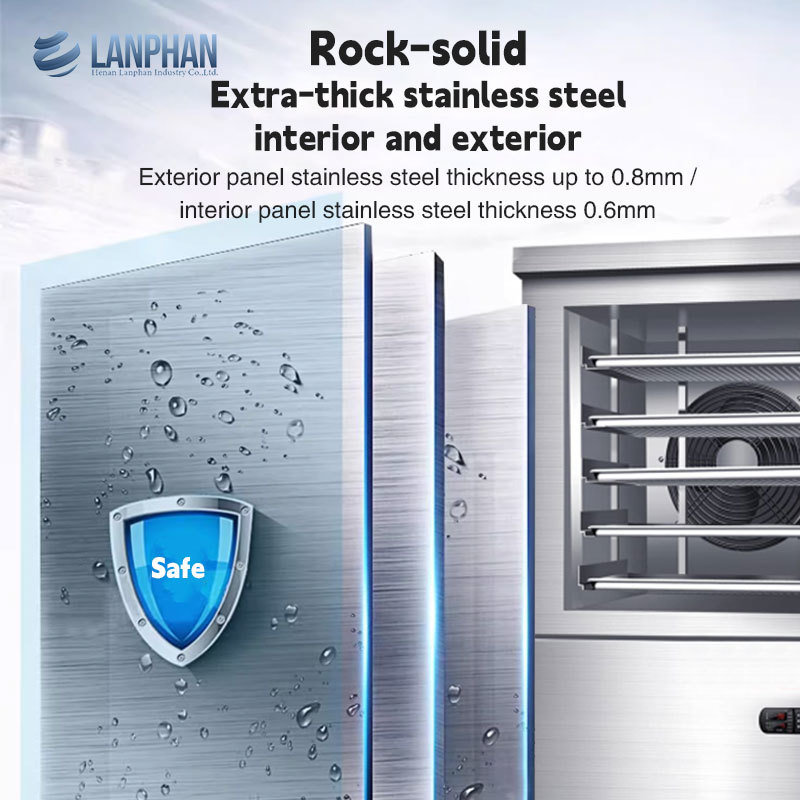 High Quality -45°C Shock Freezer Blast Chiller Quick Freezing Machine Blast Freezer for Food