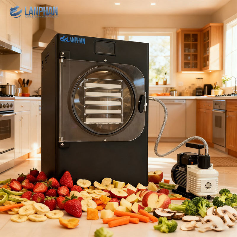 5-트레이 작은 크기의 스테인리스 스틸 냉동 건조기