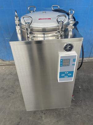 압력 증기 살균제 오토클레이브 120L 150L 가득 차있는 스테인리스 수직