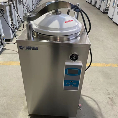 수직 오토클레이브 살균제 35L 50L 75L 100L 전기 0.22Mpa