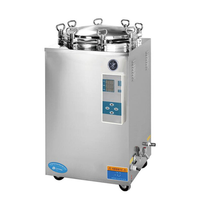 100L 120L 150L 증기 멸균 장치 압력솥 자동 수직 손조작-핸들 압력 6 kw