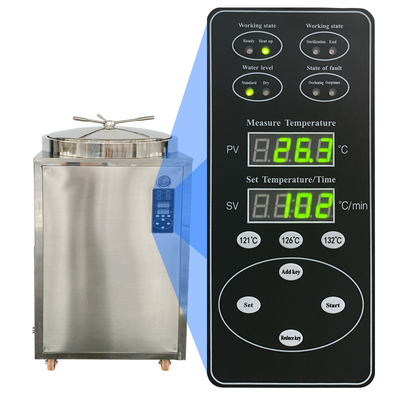 재배를 위한 수직 증기 멸균 장치 버섯형 압력솥 380V