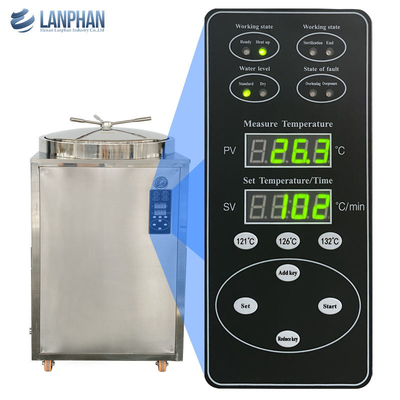 산업적 고압 증기 멸균은 121C 220V 0.22Mpa를 고압솥으로 처리합니다