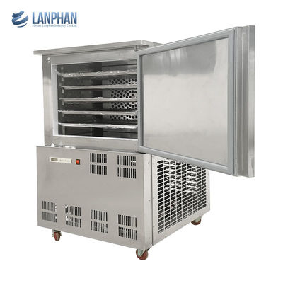 -45℃ 5 Trays Food Blast Chiller And Shock Freezer Blast Freezer For Meat Chicken Dough