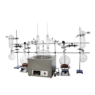 380V 단거리 증류 장비 20L 식물 기름 적출 기구