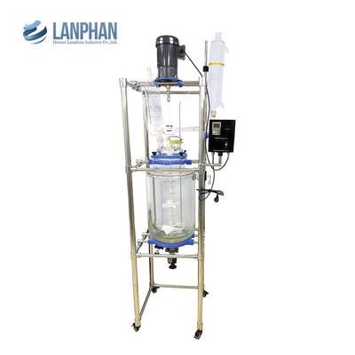 SS304 Cbd 결정화 실험실 유리 반응기 100l 200l
